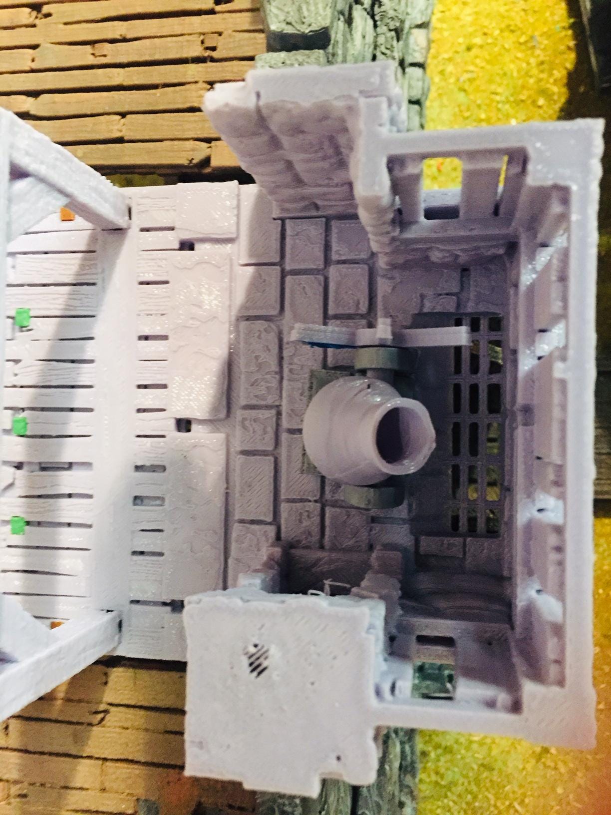 Citadel Walls, Gatehouse (Ballista and Oil Pour), & Towers by GameScape3D - 3D Printed Tabletop Terrain, Perfect for Wargames