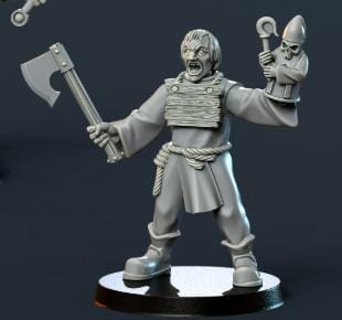 Modular Witch Hunters, Fantasy Skirmish Miniatures by Magori Miniatures, perfect for Fantasy Wargames and RPGs