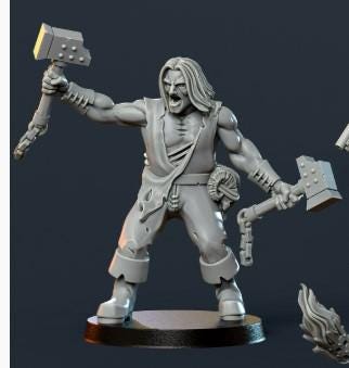 Modular Witch Hunters, Fantasy Skirmish Miniatures by Magori Miniatures, perfect for Fantasy Wargames and RPGs