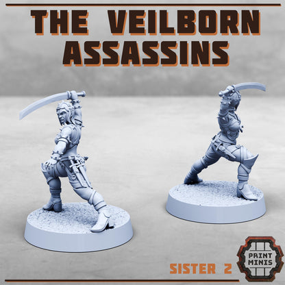 Veilborn Assassins - Sci-Fi Grimdark Mercenaries