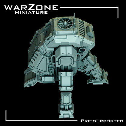 Capsule Vehicle / capsule Gravlock Insertion Pod, High-Tech Lander Sculpted by WarZone Miniature, Scaled for Sci-Fi Miniature Wargames