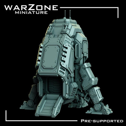 Capsule Vehicle / capsule Gravlock Insertion Pod, High-Tech Lander Sculpted by WarZone Miniature, Scaled for Sci-Fi Miniature Wargames