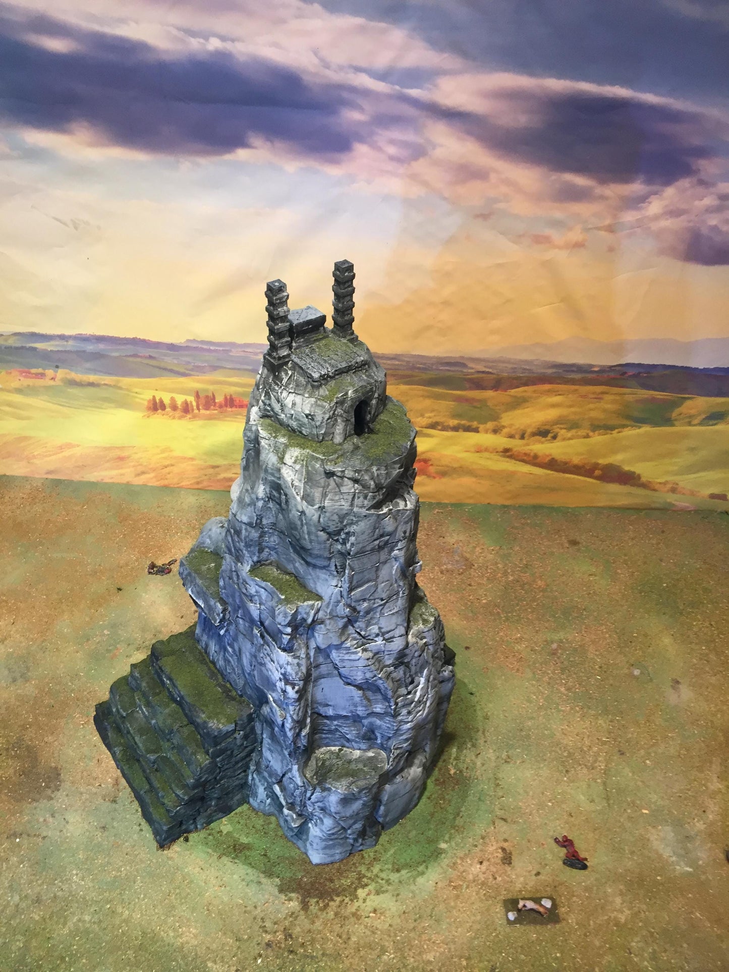 Buddha with 7 layer Dungeon - 3D Printed Tabletop Terrain, Perfect for Wargames, Role Playing Games, Tabletop Games
