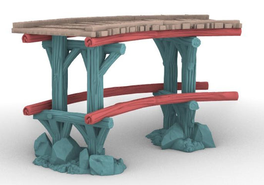 Scaffolding Super Set - 3D Printed Tabletop Terrain, Perfect for Wargames, Role Playing Games, Tabletop Games