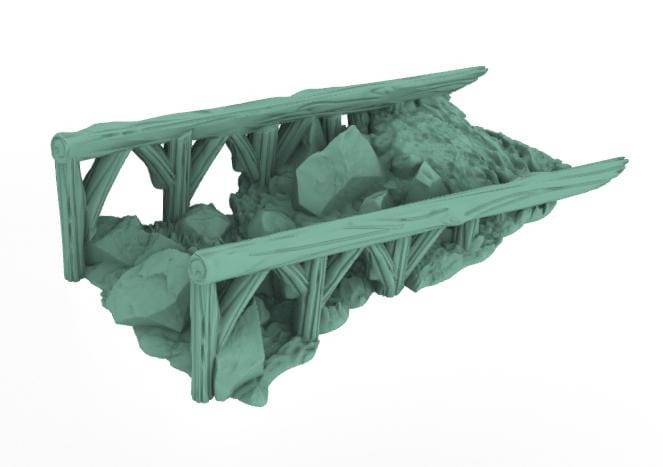 Scaffolding Super Set - 3D Printed Tabletop Terrain, Perfect for Wargames, Role Playing Games, Tabletop Games