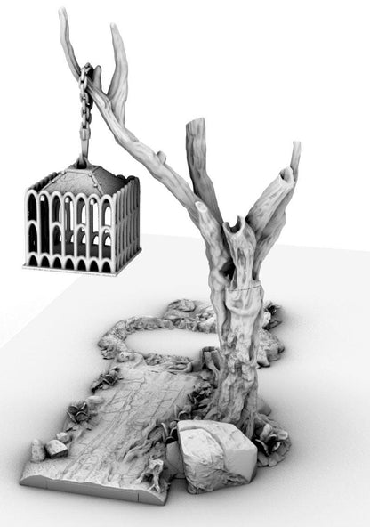 LowLand Road - 3D Printed Tabletop Terrain, Perfect for Wargames, Board Games, Role Playing Games