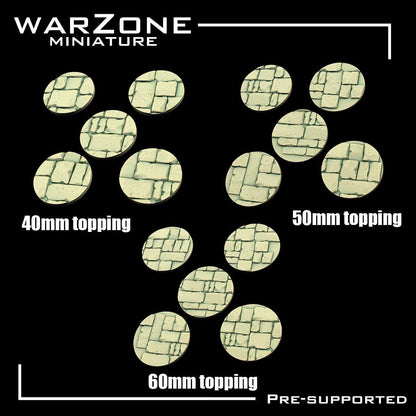 Cemetery / cemetery Graveyard Basing Bits, Grimdark Conversion Parts and Basing Materials Sculpted by WarZone Miniature