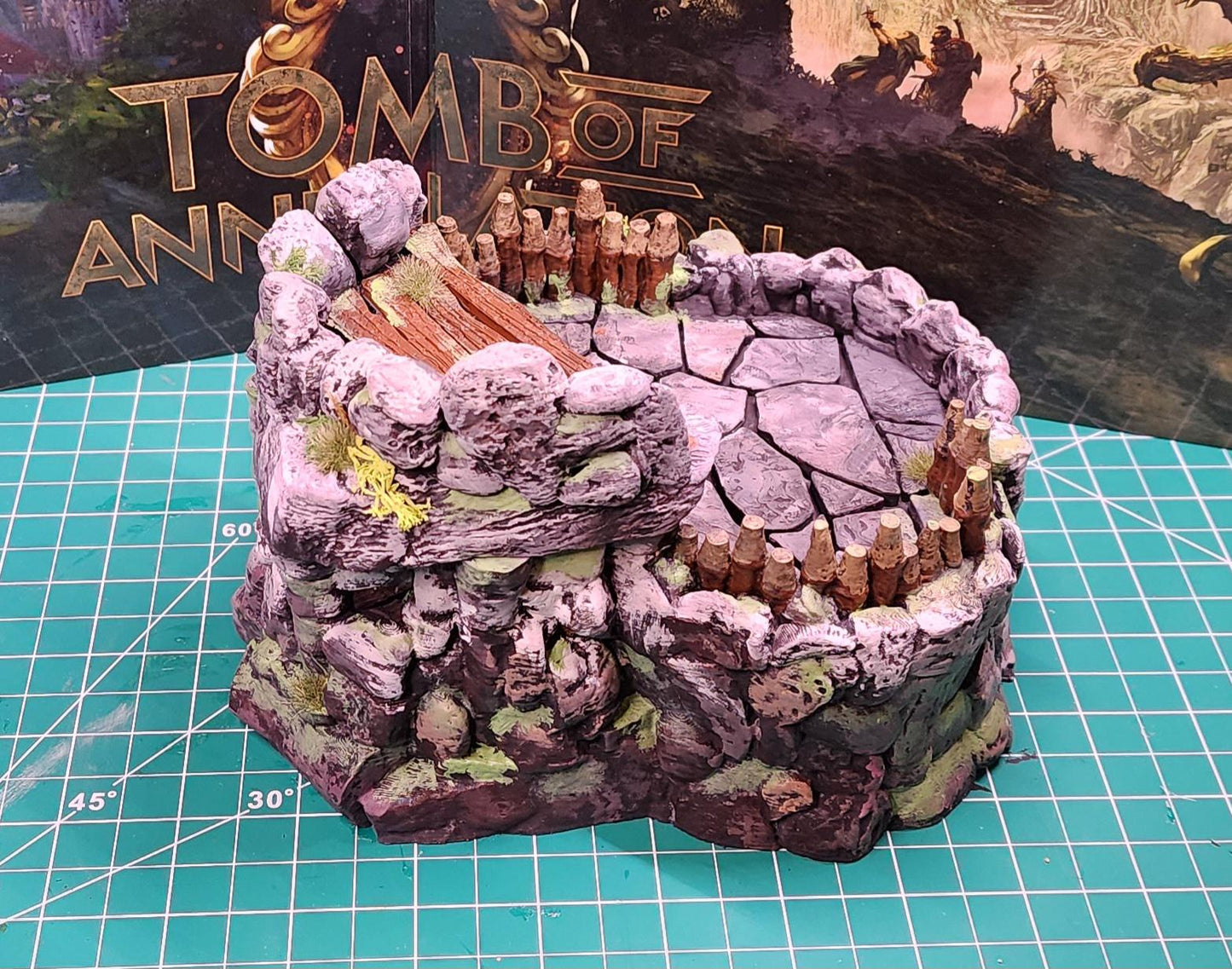 Small Goblin Fort by GameScape3D - 3D Printed Tabletop Terrain, Perfect for Wargames, Board Games, RPGs