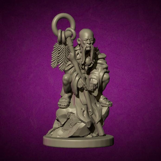 Shaman, Fantasy Skirmish Miniatures by MoM Miniatures, perfect for Fantasy Wargames and RPGs