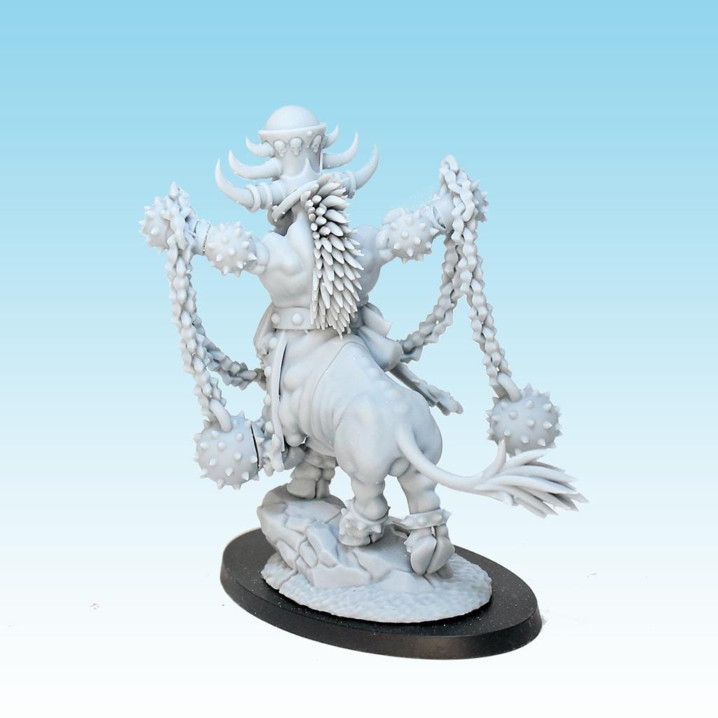 The Majestic Centaur, Fantasy Skirmish Miniatures by MoM Miniatures, perfect for Fantasy Wargames and RPGs