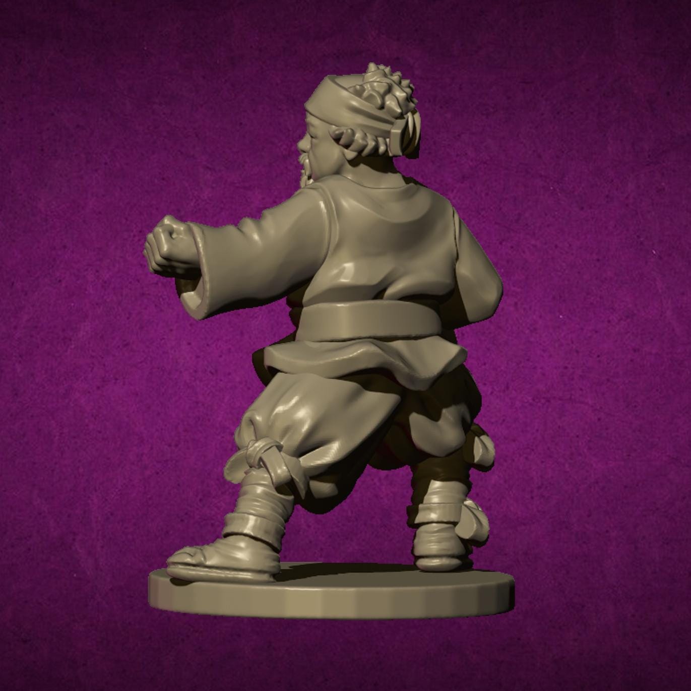Miyagi, Fantasy Skirmish Miniatures by MoM Miniatures, perfect for Fantasy Wargames and RPGs