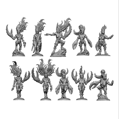 Chaos Devils, Fantasy Skirmish Miniatures by MoM Miniatures, perfect for Fantasy Wargames and RPGs
