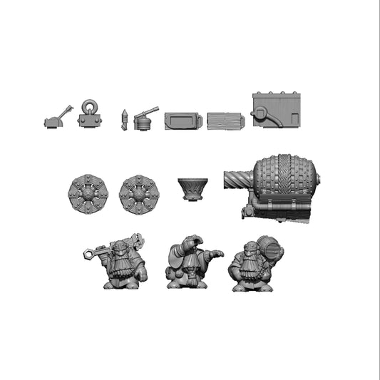 Flamethrower, Fantasy Skirmish Miniatures by MoM Miniatures, perfect for Fantasy Wargames and RPGs