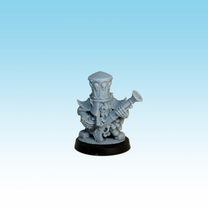 Infernal Dwarf Arquebusiers, Fantasy Skirmish Miniatures by MoM Miniatures, perfect for Fantasy Wargames and RPGs