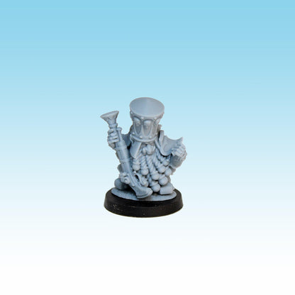 Infernal Dwarf Arquebusiers, Fantasy Skirmish Miniatures by MoM Miniatures, perfect for Fantasy Wargames and RPGs