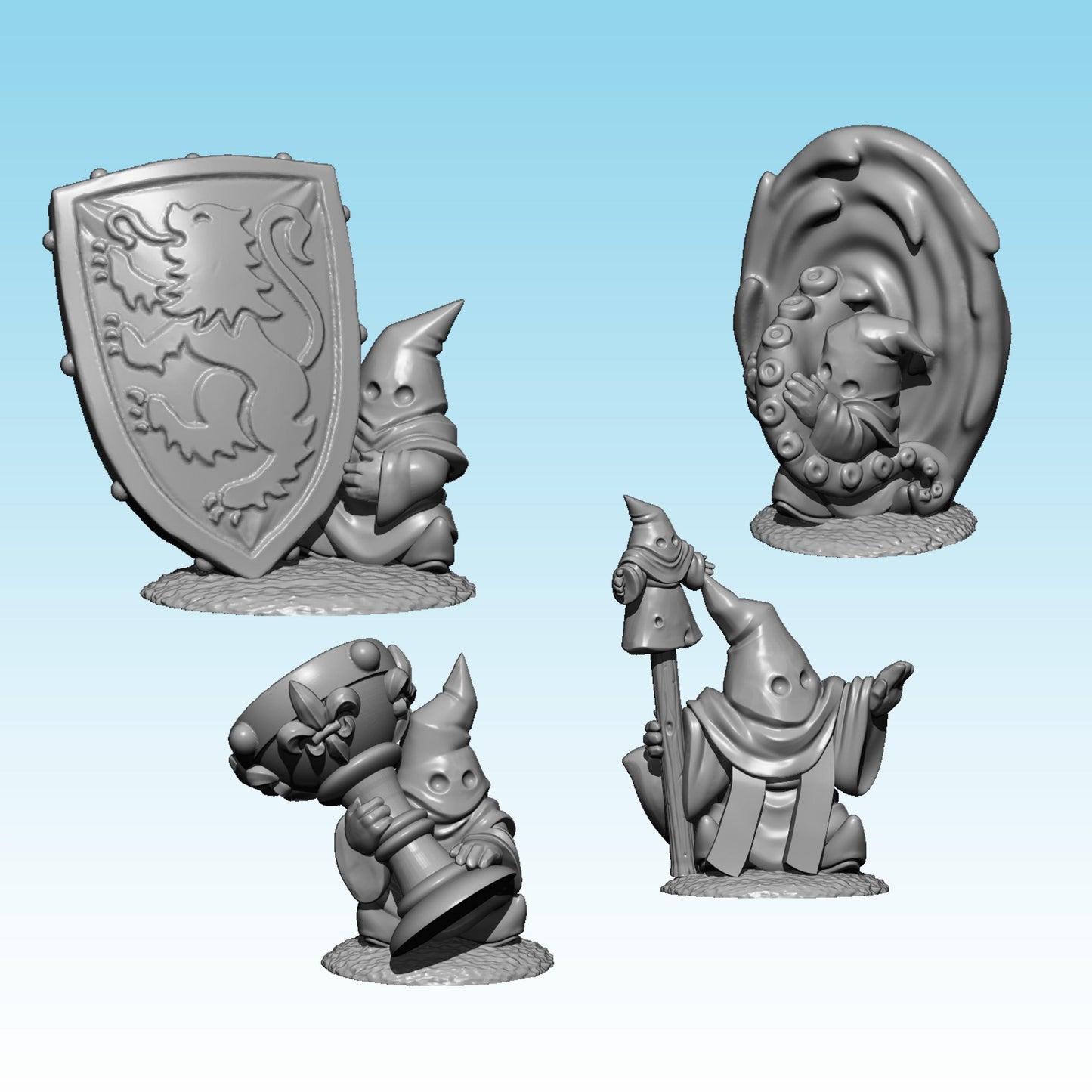 Minion Familiars 2, Fantasy Skirmish Miniatures by MoM Miniatures, perfect for Fantasy Wargames and RPGs