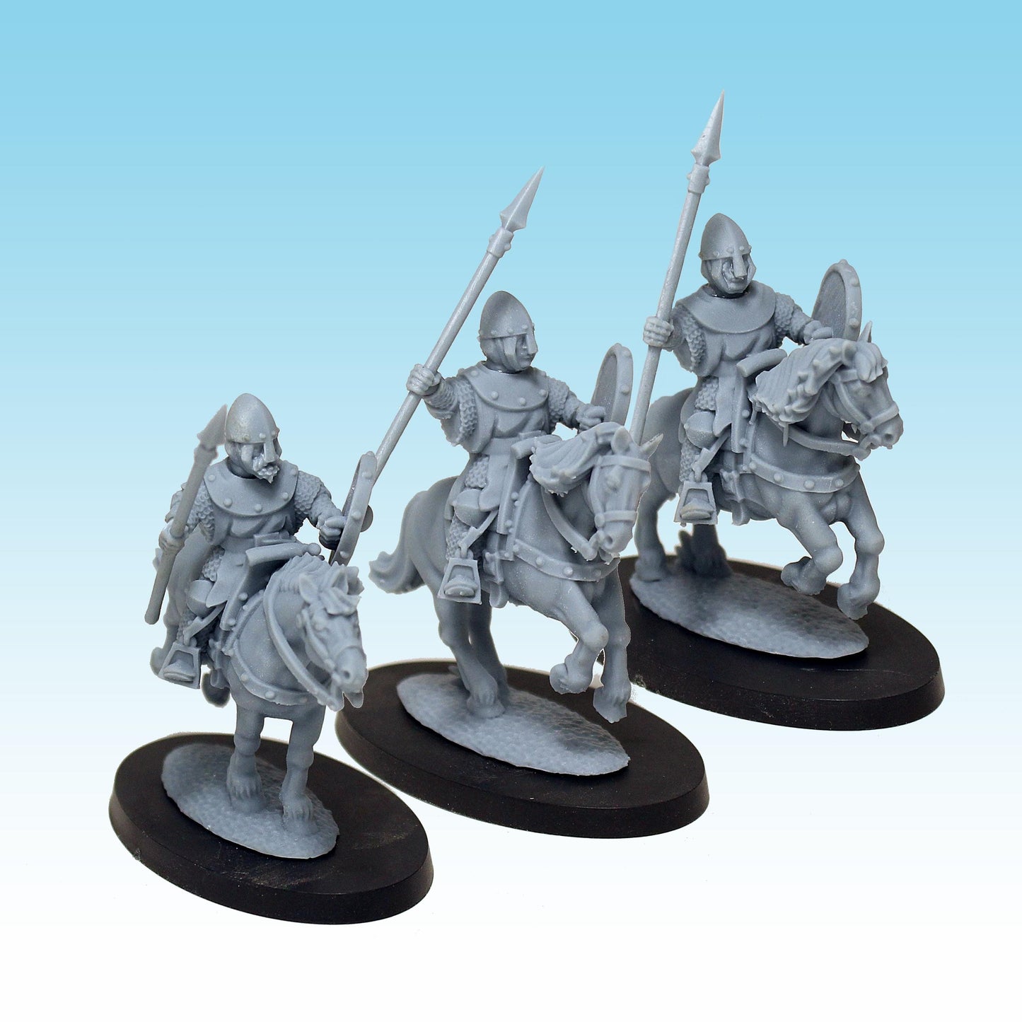 Cavalry of the Cross, Fantasy Skirmish Miniatures by MoM Miniatures, perfect for Fantasy Wargames and RPGs
