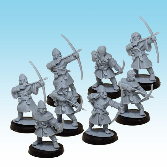 Archer of the Cross, Fantasy Skirmish Miniatures by MoM Miniatures, perfect for Fantasy Wargames and RPGs