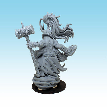 Titan of Fire, Fantasy Skirmish Miniatures by MoM Miniatures, perfect for Fantasy Wargames and RPGs