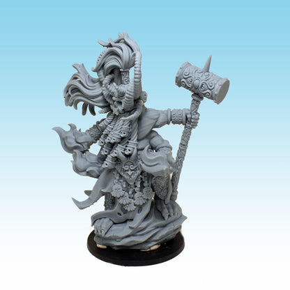 Titan of Fire, Fantasy Skirmish Miniatures by MoM Miniatures, perfect for Fantasy Wargames and RPGs