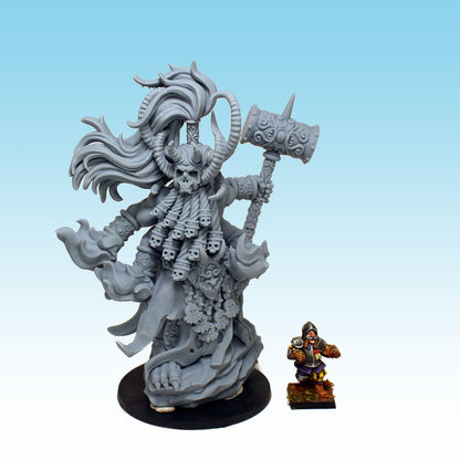 Titan of Fire, Fantasy Skirmish Miniatures by MoM Miniatures, perfect for Fantasy Wargames and RPGs