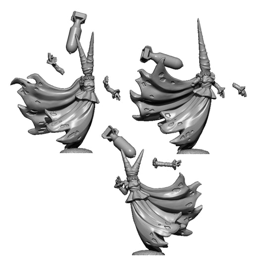 Artillery Wraiths, Fantasy Skirmish Miniatures by MoM Miniatures, perfect for Fantasy Wargames and RPGs