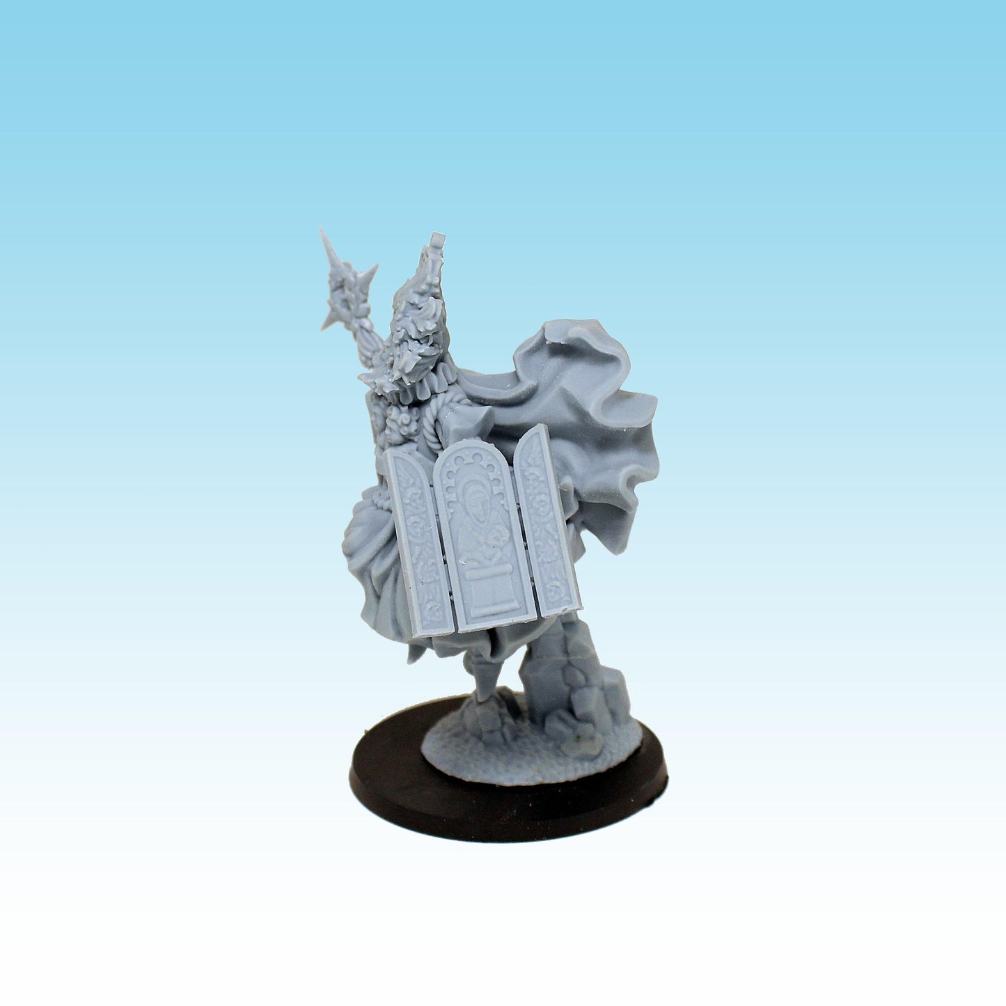 The Pious, Fantasy Skirmish Miniatures by MoM Miniatures, perfect for Fantasy Wargames and RPGs