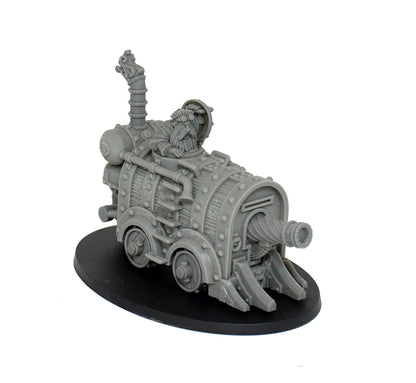 Dwarf Tank, Fantasy Skirmish Miniatures by MoM Miniatures, perfect for Fantasy Wargames and RPGs