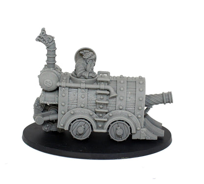 Dwarf Tank, Fantasy Skirmish Miniatures by MoM Miniatures, perfect for Fantasy Wargames and RPGs