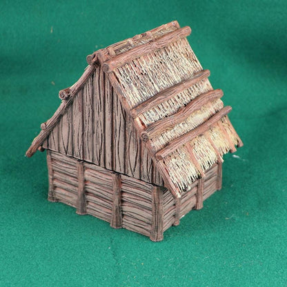 Tool Shed with Slide in Walls by GameScape3D - 3D Printed Tabletop Terrain, Perfect for Wargames, Board Games, RPGs