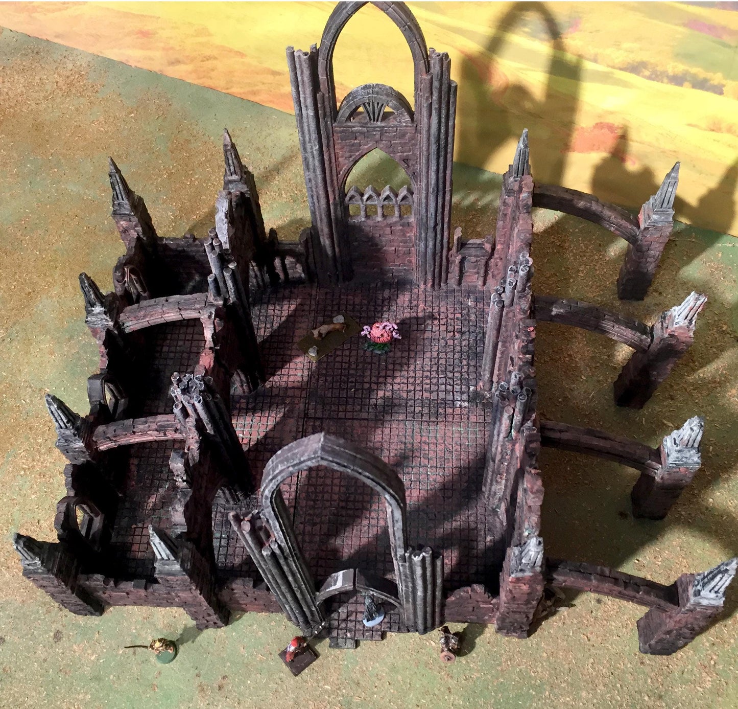 Ruined Abbey by GameScape3D - 3D Printed Tabletop Terrain, Perfect for Wargames