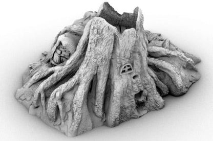 Halfling House by GameScape3D - 3D Printed Tabletop Terrain, Perfect for Wargames, Board Games, RPGs