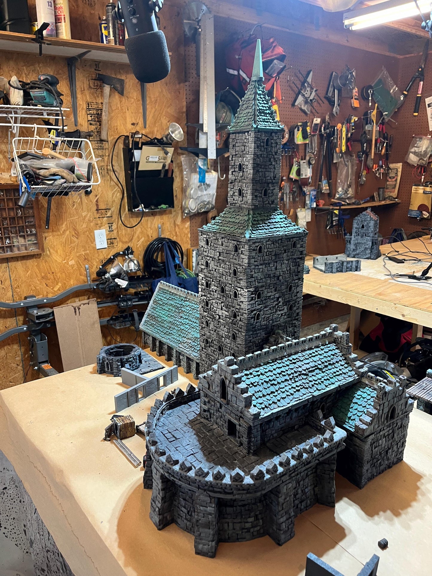 Massive Barracks - 3D Printed Tabletop Terrain, Perfect for Wargames, Board Games, Role Playing Games