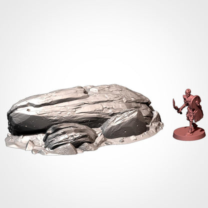 ROCKY SCATTER TERRAIN Modular Wargaming Scatter Terrain by Txarli Factory for Tabletop Wargames