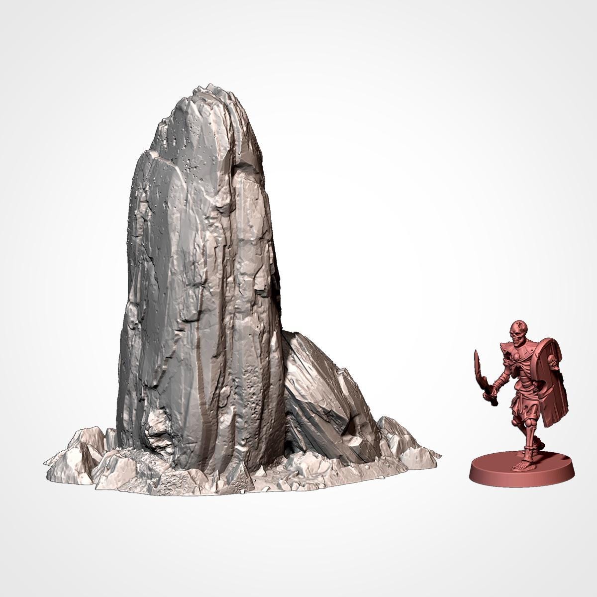 ROCKY SCATTER TERRAIN Modular Wargaming Scatter Terrain by Txarli Factory for Tabletop Wargames