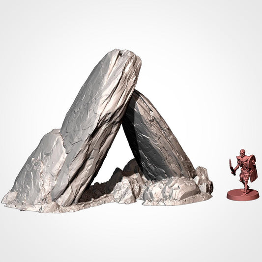 ROCKY SCATTER TERRAIN Modular Wargaming Scatter Terrain by Txarli Factory for Tabletop Wargames