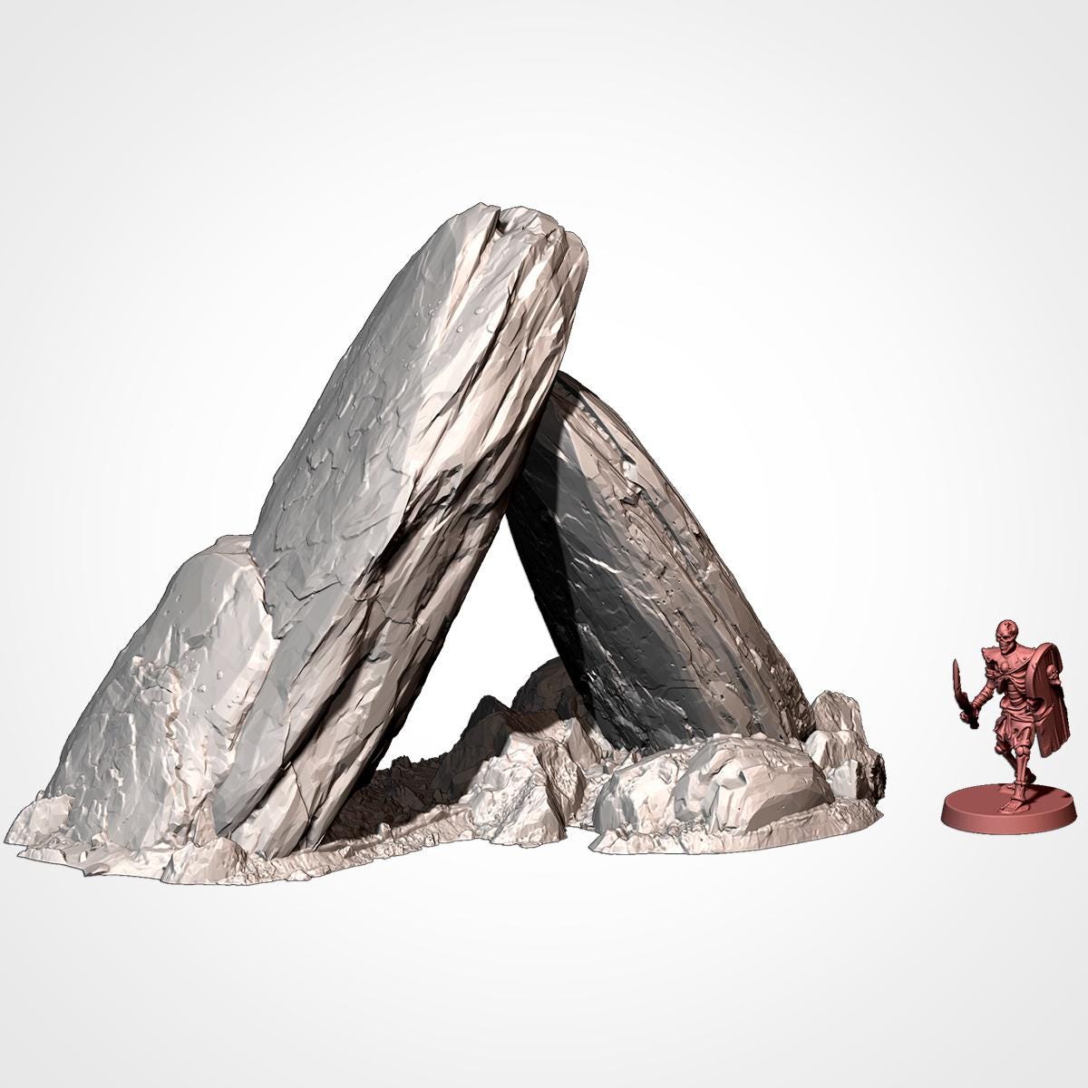 ROCKY SCATTER TERRAIN Modular Wargaming Scatter Terrain by Txarli Factory for Tabletop Wargames