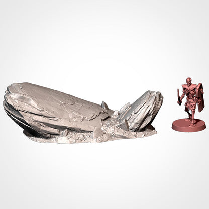 ROCKY SCATTER TERRAIN Modular Wargaming Scatter Terrain by Txarli Factory for Tabletop Wargames