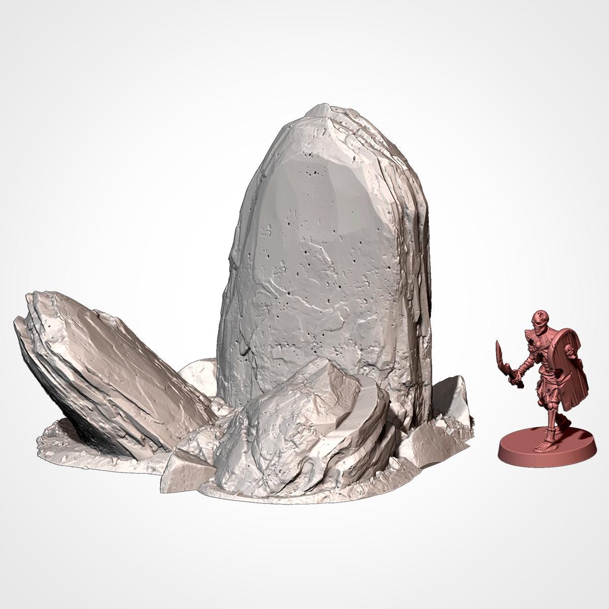 ROCKY SCATTER TERRAIN Modular Wargaming Scatter Terrain by Txarli Factory for Tabletop Wargames