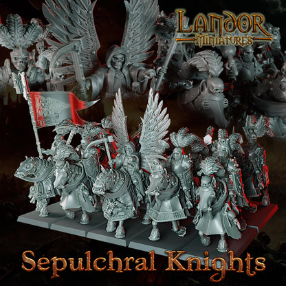 Sepulchral Knights, Modular Empire miniatures by Landor Miniatures! Empire for Fantasy Wargames