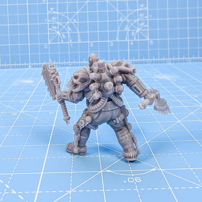 Forge Roiders - Fleshforged Gang - a Muscular Gang - Sci-Fi Grimdark Mercenaries by Print Minis