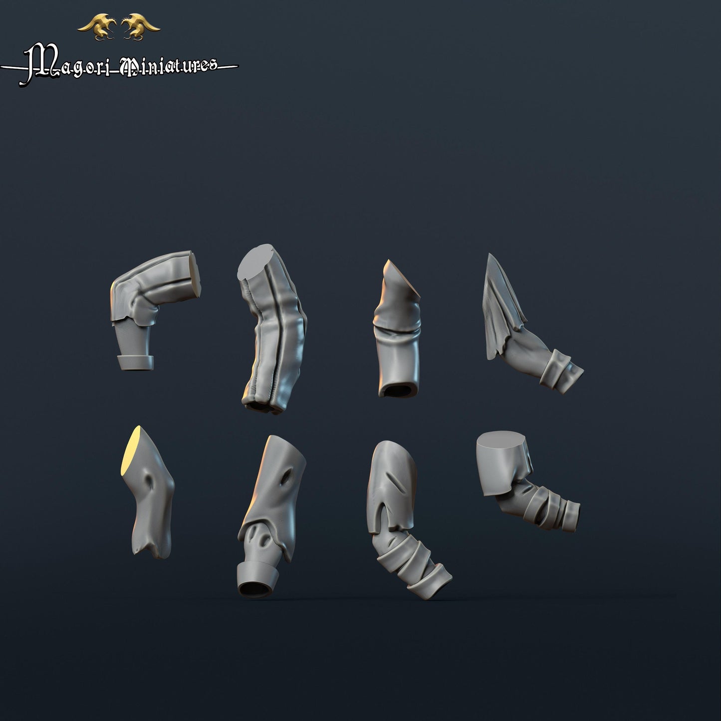 Undead Warband, Zombies and Dregs, Fantasy Skirmish Miniatures by Magori Miniatures, perfect for Fantasy Wargames and RPGs