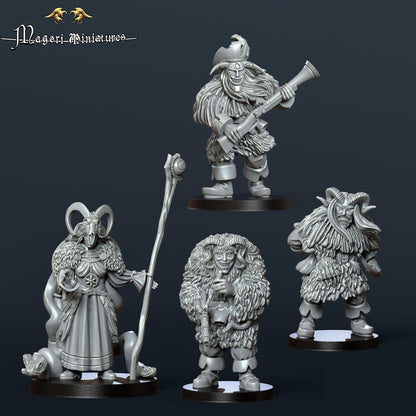 Grimdark forestdwellers, Fantasy Skirmish Miniatures by Magori Miniatures, perfect for Fantasy Wargames and RPGs