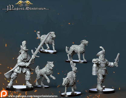 Grimdark forestdwellers, Fantasy Skirmish Miniatures by Magori Miniatures, perfect for Fantasy Wargames and RPGs