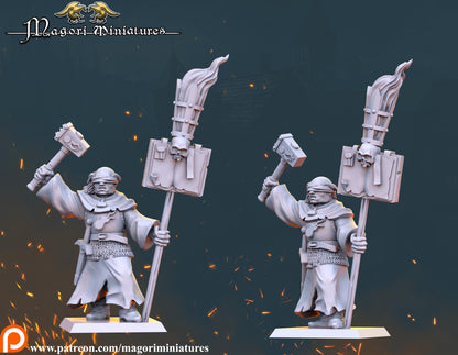 Witch Hunter Warband, Fantasy Skirmish Miniatures by Magori Miniatures, perfect for Fantasy Wargames and RPGs