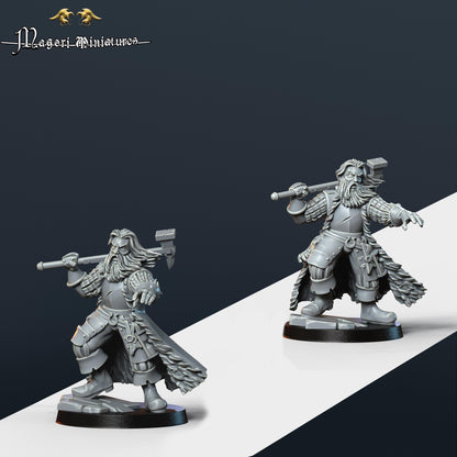Band of the Wolf, Fantasy Skirmish Miniatures by Magori Miniatures, perfect for Fantasy Wargames and RPGs