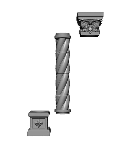 Imperial Column, Fantasy Skirmish Miniatures by MoM Miniatures, perfect for Fantasy Wargames and RPGs