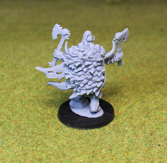 Barbarian Lord, Fantasy Skirmish Miniatures by MoM Miniatures, perfect for Fantasy Wargames and RPGs