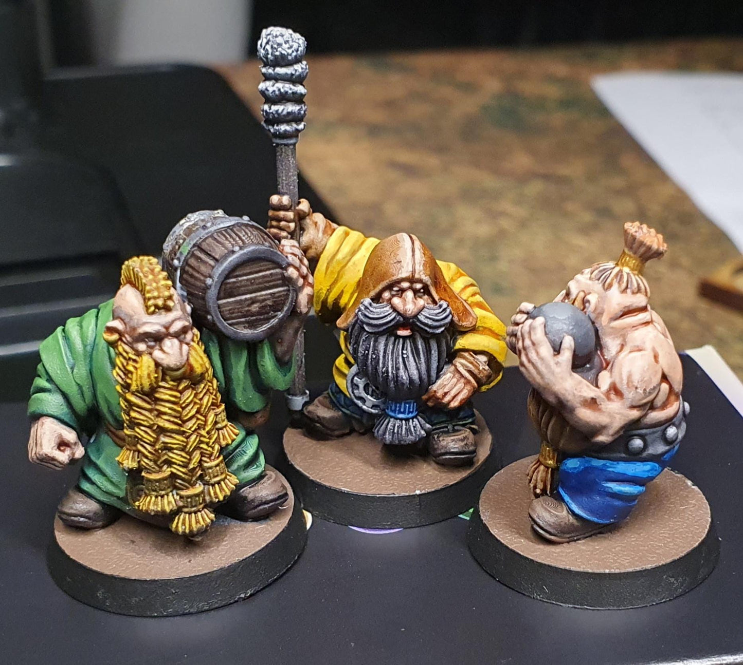 Dwarf Cannon, Fantasy Skirmish Miniatures by MoM Miniatures, perfect for Fantasy Wargames and RPGs