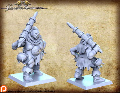Ogre Matron, Fantasy Miniatures by Magori Miniatures, perfect for Fantasy Wargames and RPGs
